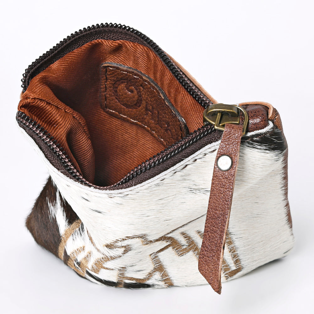 Ohlay Coin Purse Hair-On Genuine Leather