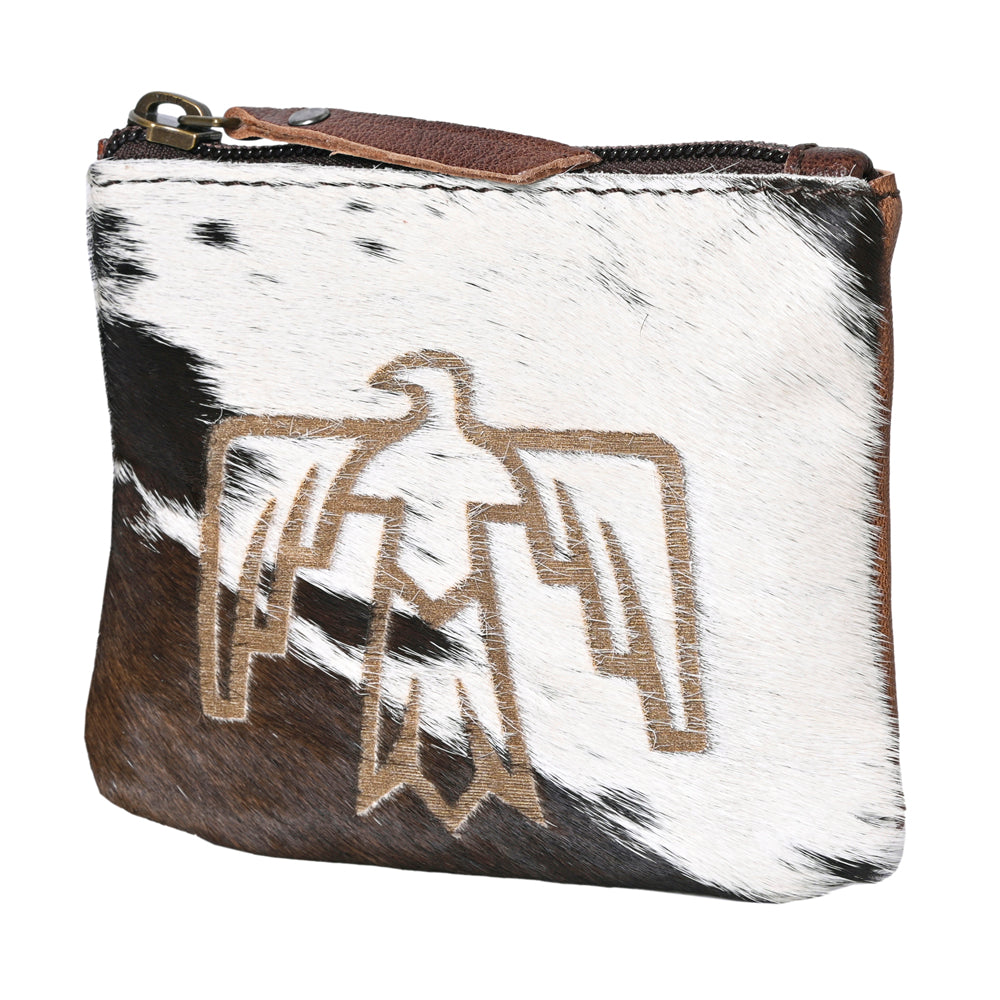 Ohlay Coin Purse Hair-On Genuine Leather