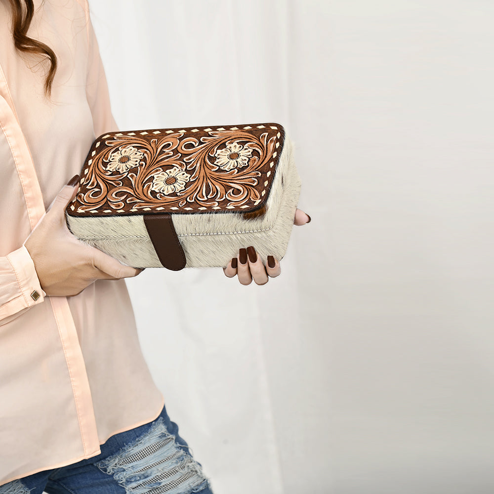 American Darling Hand-Tooled Genuine Leather Bag