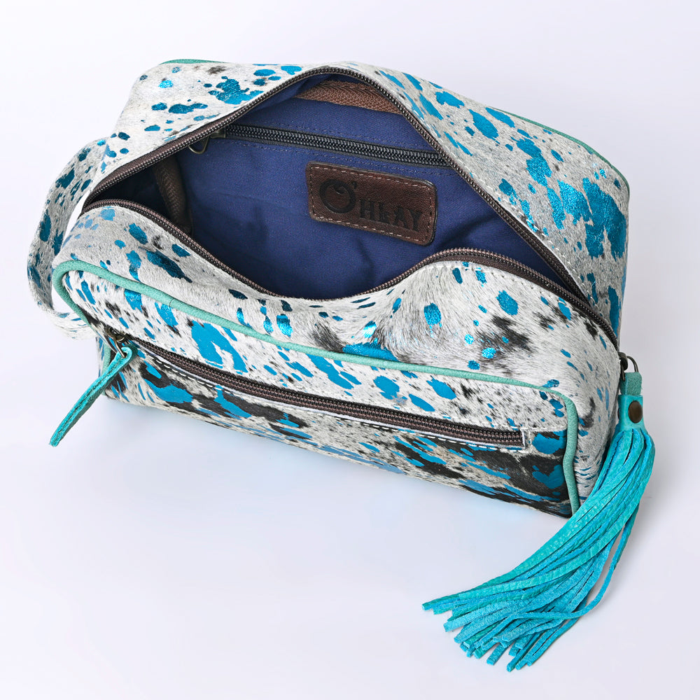 Ohlay Toiletry Hair-on Genuine Leather