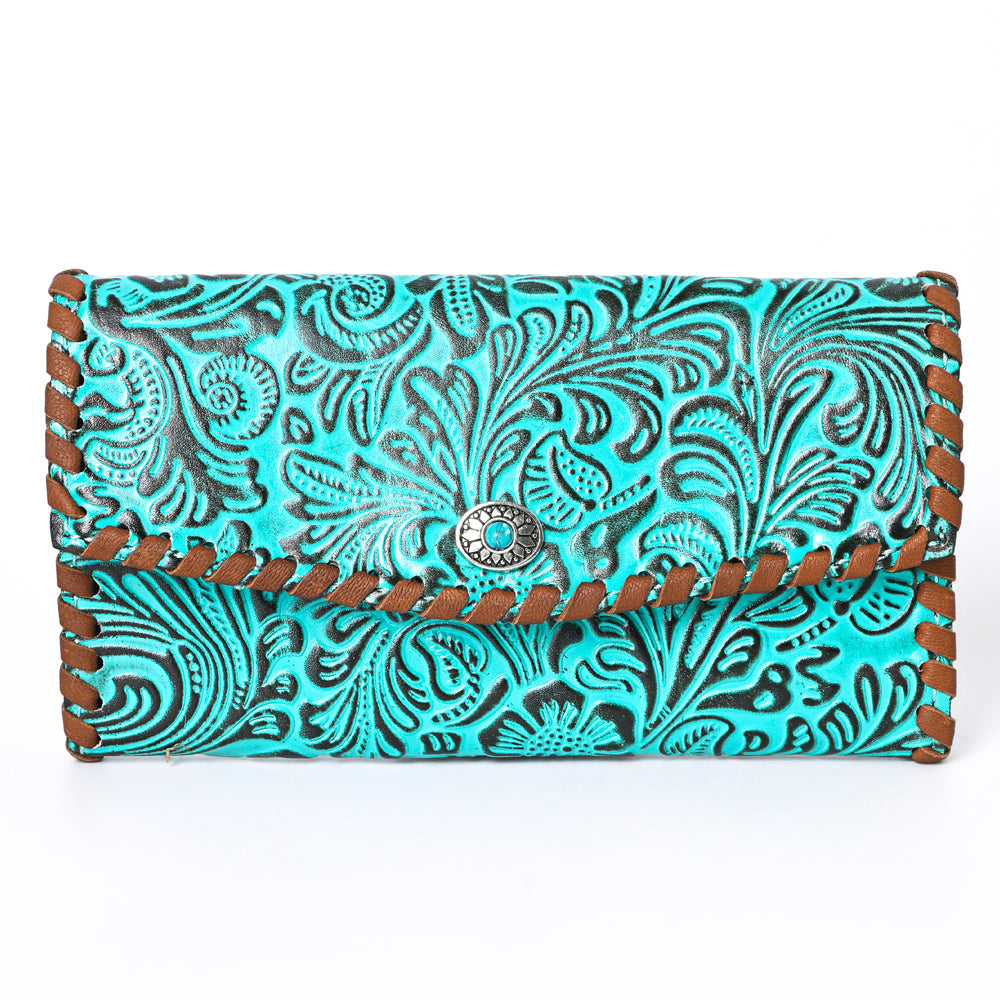 OHLAY Coin Purse Embossed Genuine Leather Women Bag Western Handbag | for Cute