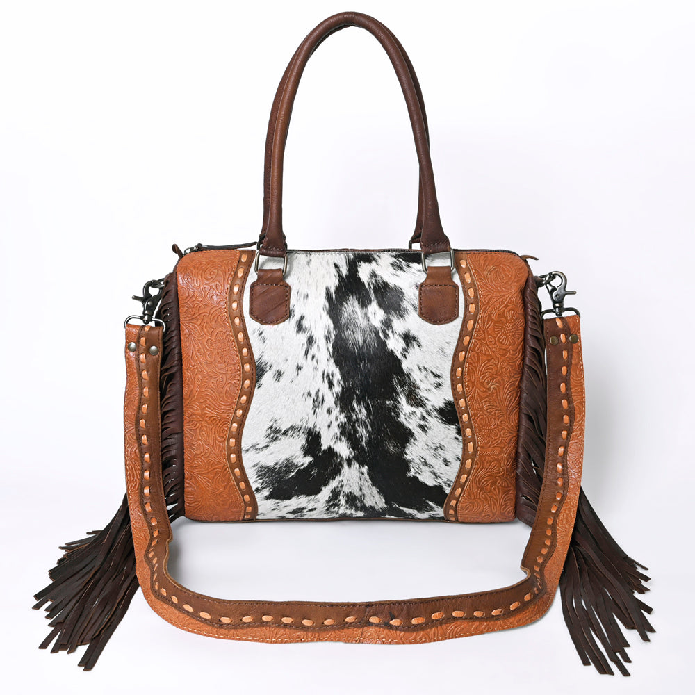 Ohlay Tote Embossed Hair-on Genuine Leather
