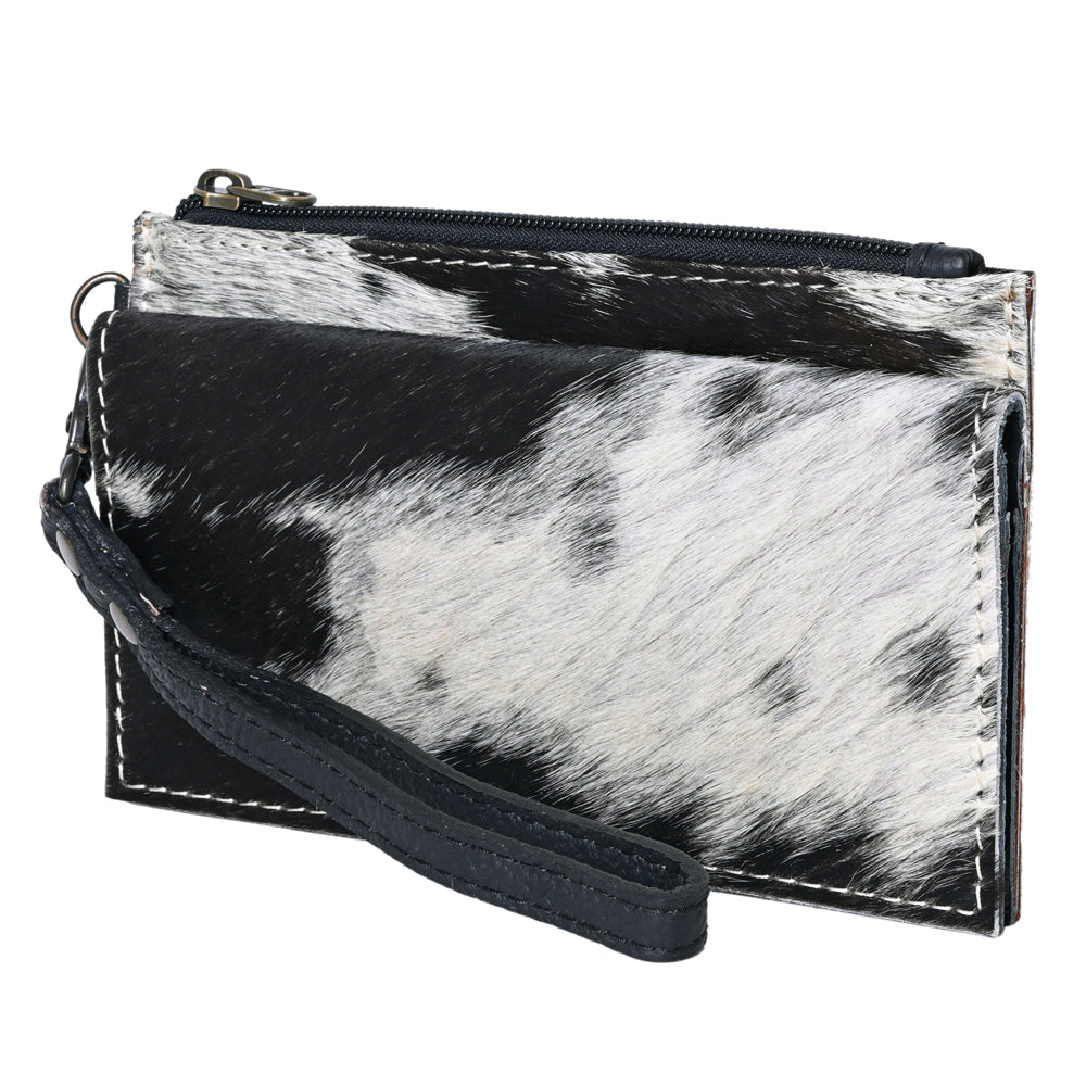 Ohlay Coin Purse Hair-On Genuine Leather