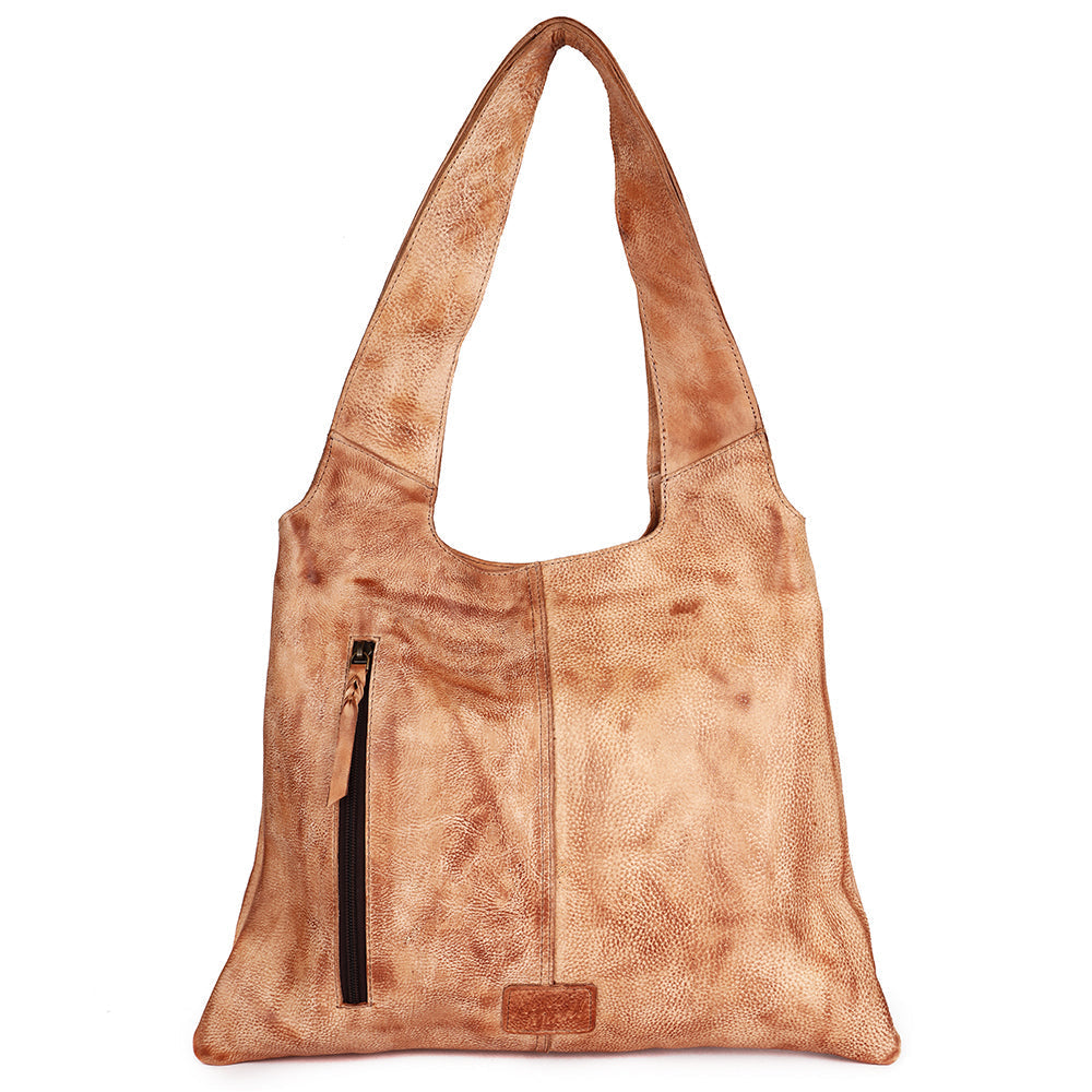 Never Mind Hobo Vintage Handmade Genuine Cowhide Leather