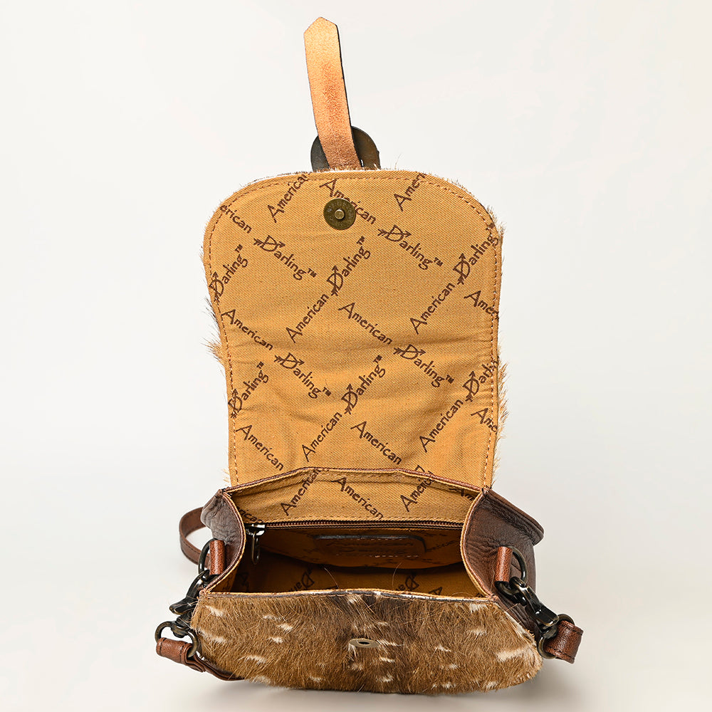 American Darling Crossbody Hair-On Genuine Leather