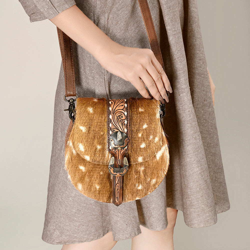 American Darling Crossbody Hair-On Genuine Leather