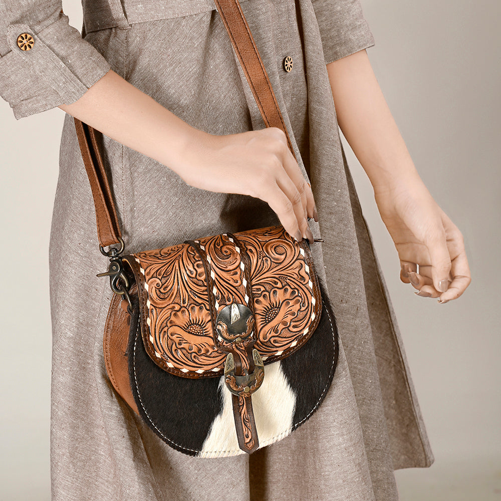 American Darling Crossbody Hair-On Genuine Leather