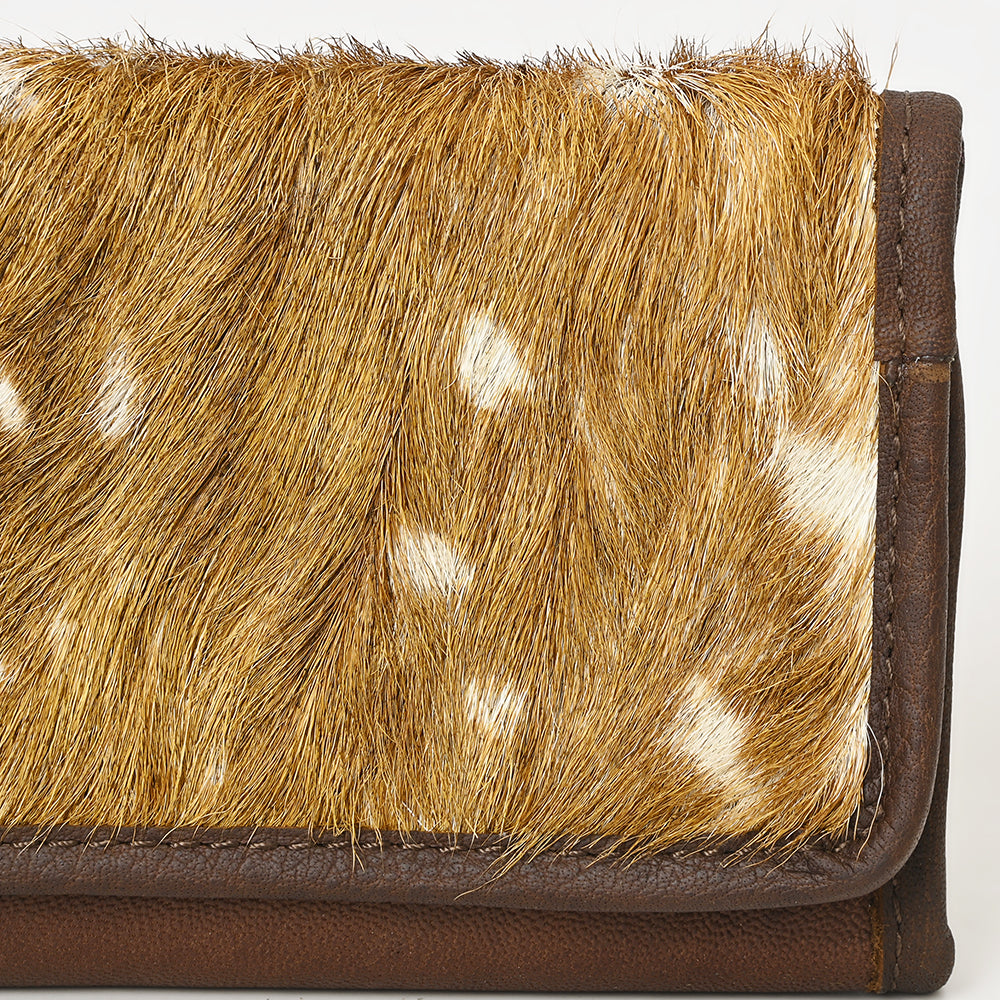 American Darling Hair-On Genuine Leather Wallet