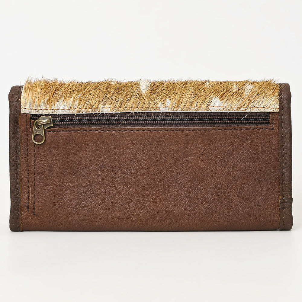 American Darling Hair-On Genuine Leather Wallet