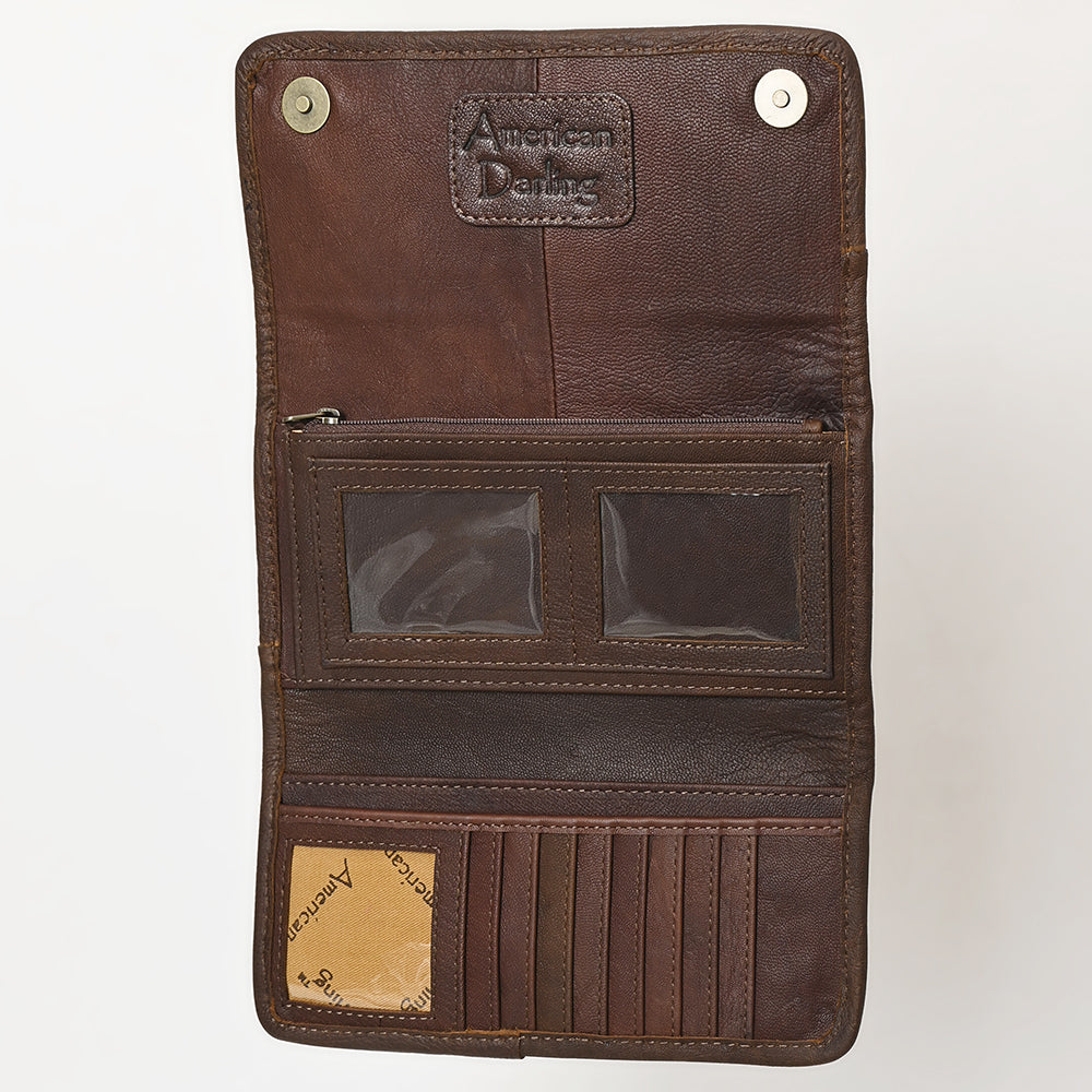 American Darling Hair-On Genuine Leather Wallet