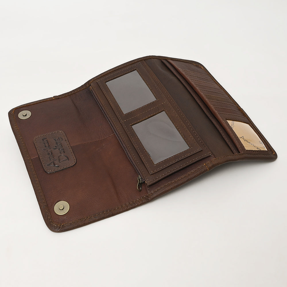 American Darling Hair-On Genuine Leather Wallet