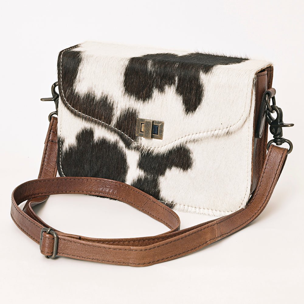 American Darling Small Crossbody Hair-On Genuine Leather