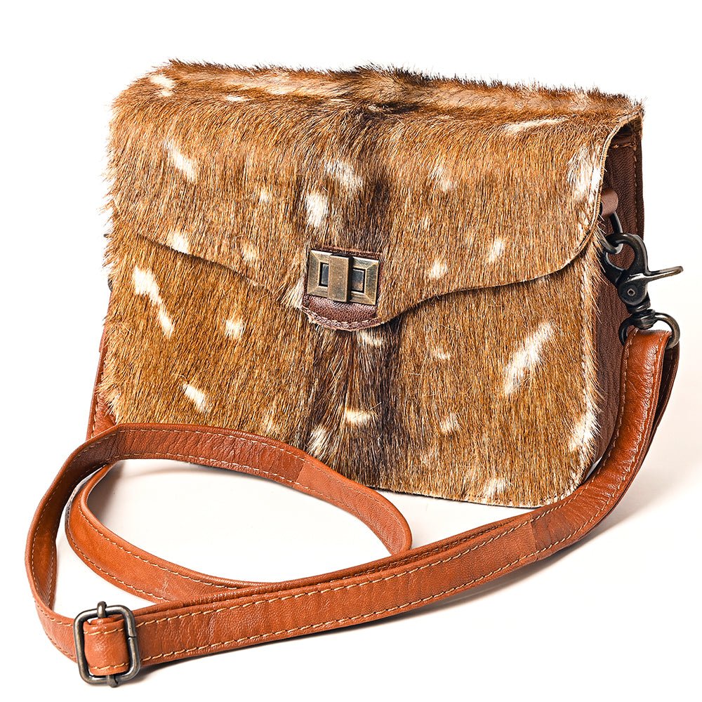 American Darling Small Crossbody Hair-On Genuine Leather