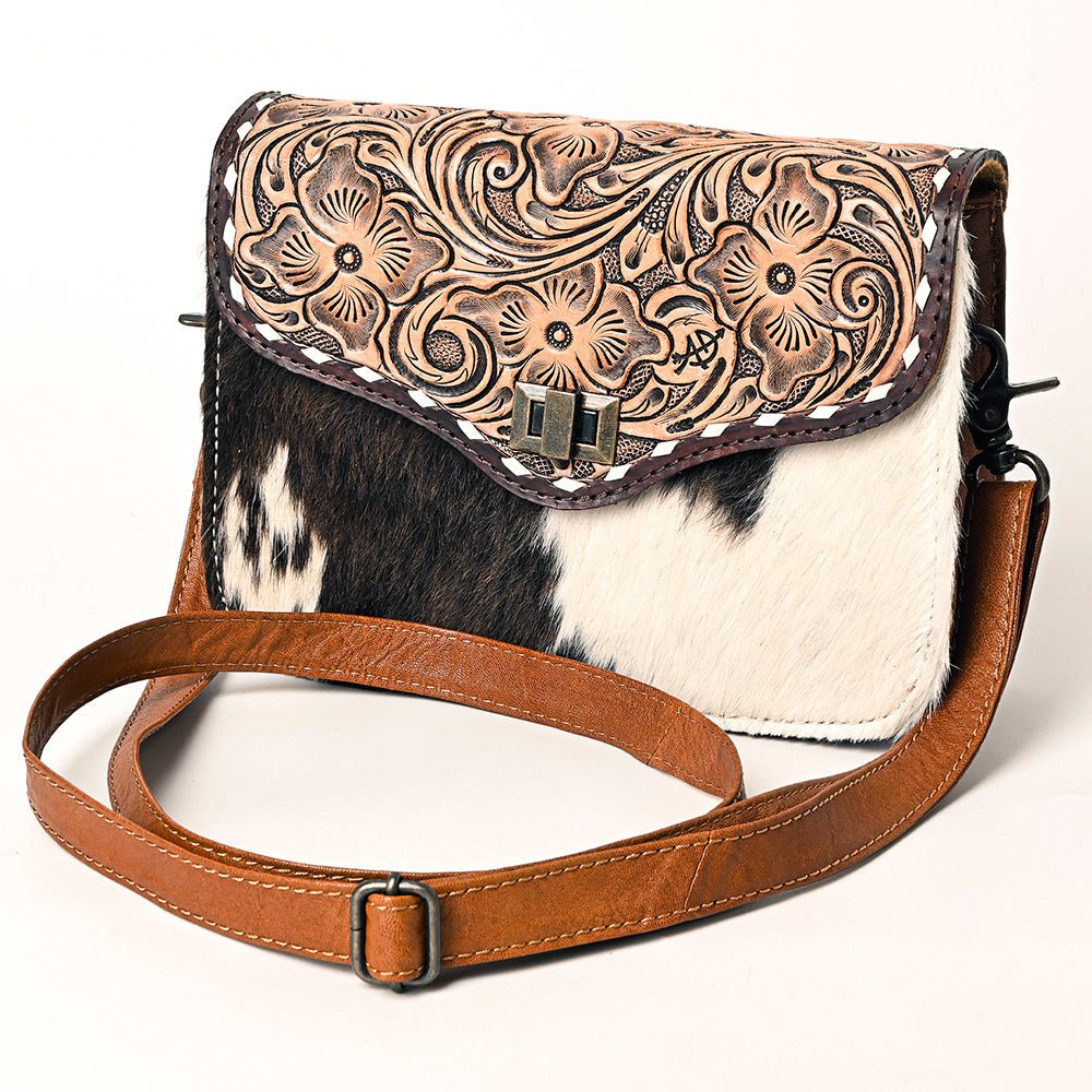 American Darling Small Crossbody Hair-On Genuine Leather