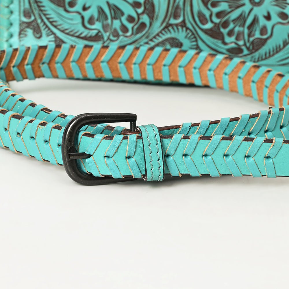 American Darling Crossbody Hand Tooled Genuine Leather
