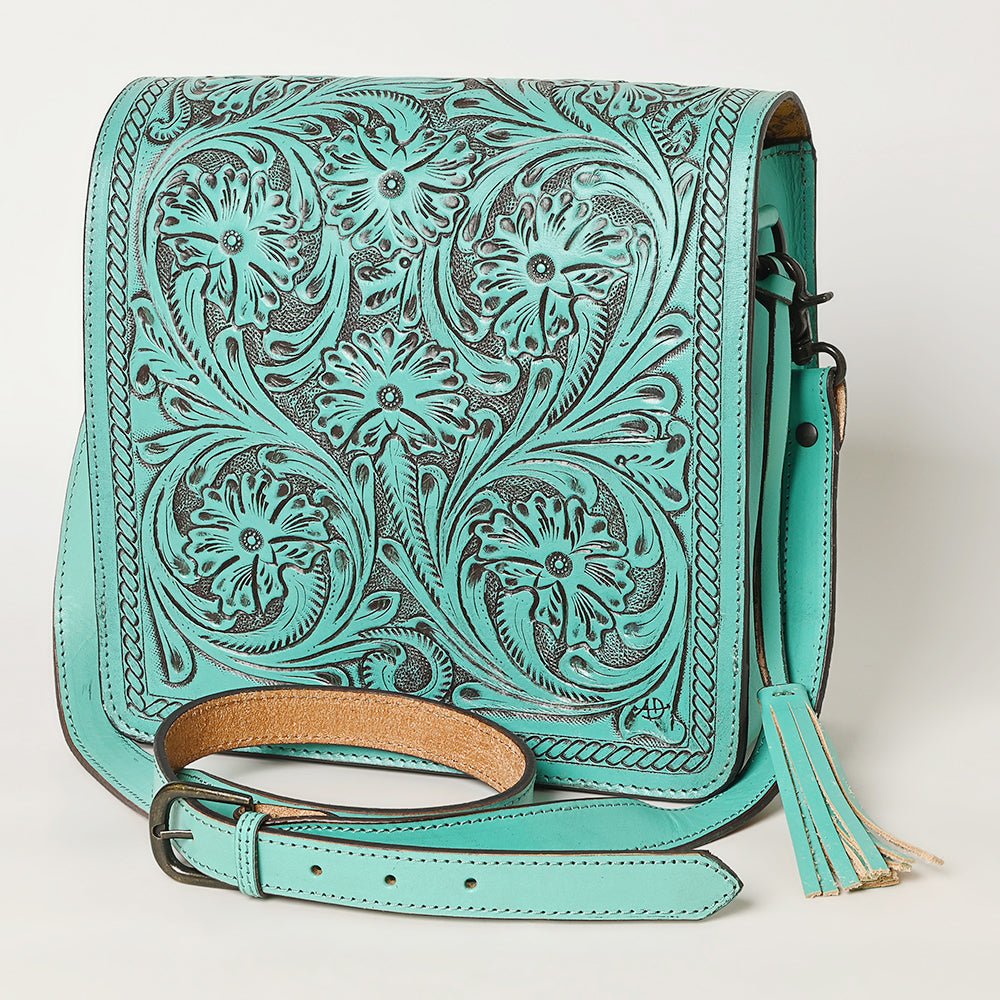American Darling Hand Tooled Genuine Leather
