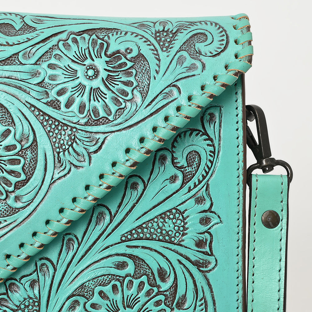 American Darling Hand Tooled Genuine Leather