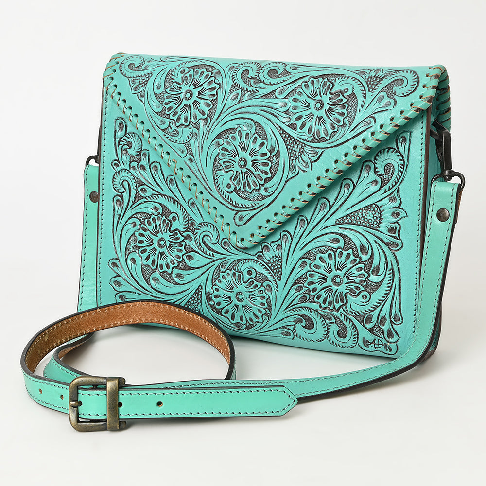 American Darling Hand Tooled Genuine Leather