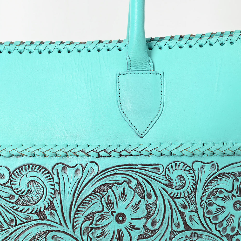 American Darling Tote Hand Tooled Genuine Leather Western Women Bag Handbag Purse | Travel Bags College Casual