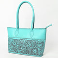 American Darling Tote Hand Tooled Genuine Leather