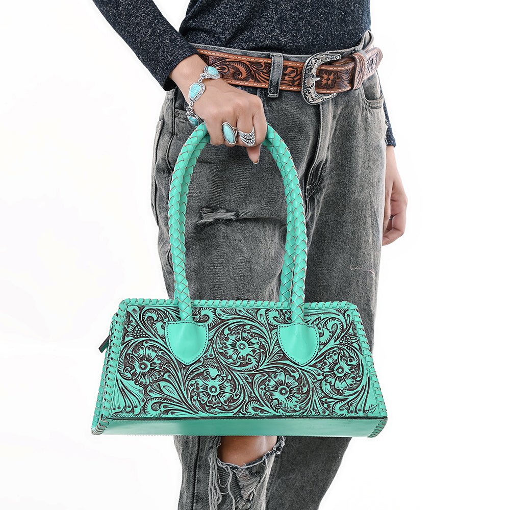 American Darling Hand Tooled Genuine Leather