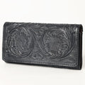 OHLAY Hand-Tooled Genuine Leather Wallet