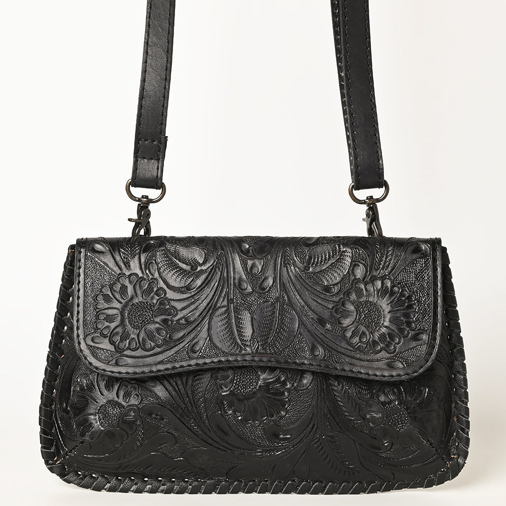 OHLAY Hand-Tooled Genuine Leather Wallet