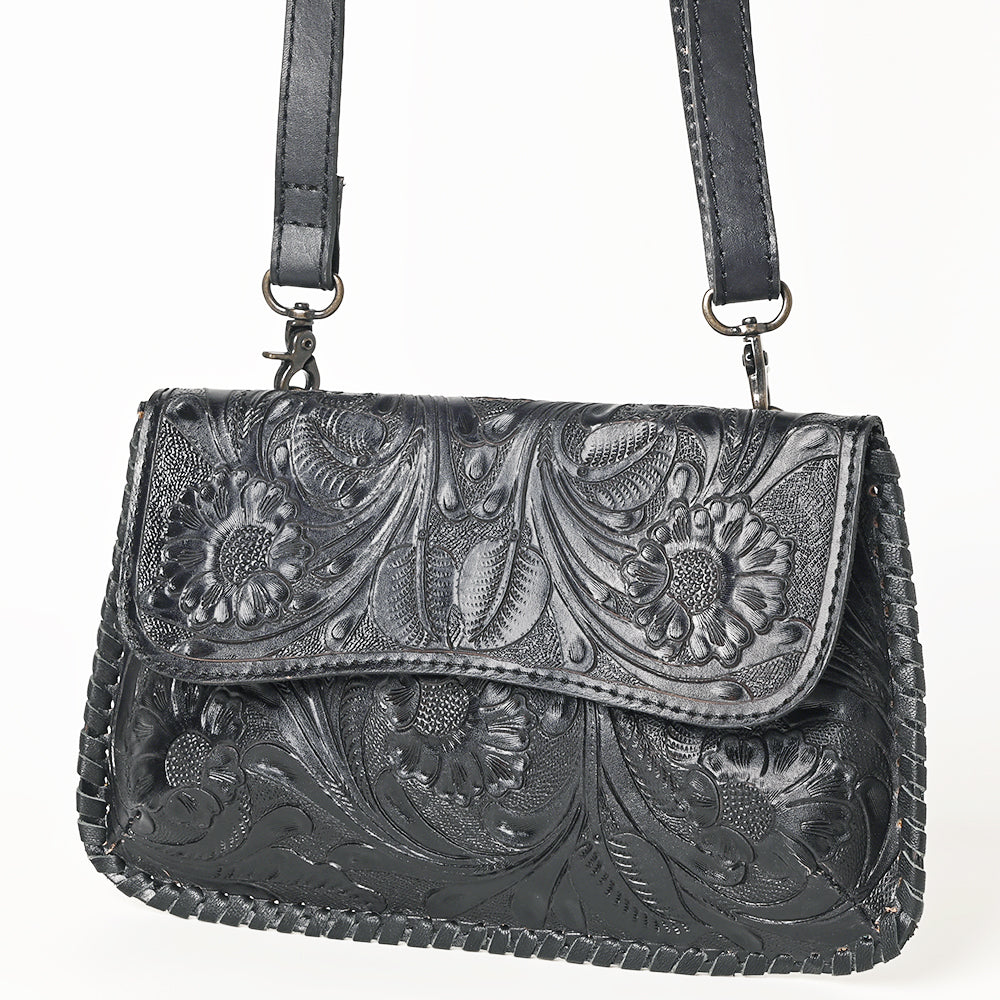 OHLAY Hand-Tooled Genuine Leather Wallet