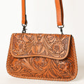 Ohlay Wallet Hand Tooled Genuine Leather