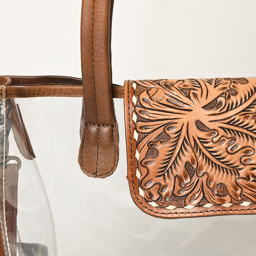American Darling Hand Tooled Genuine Leather