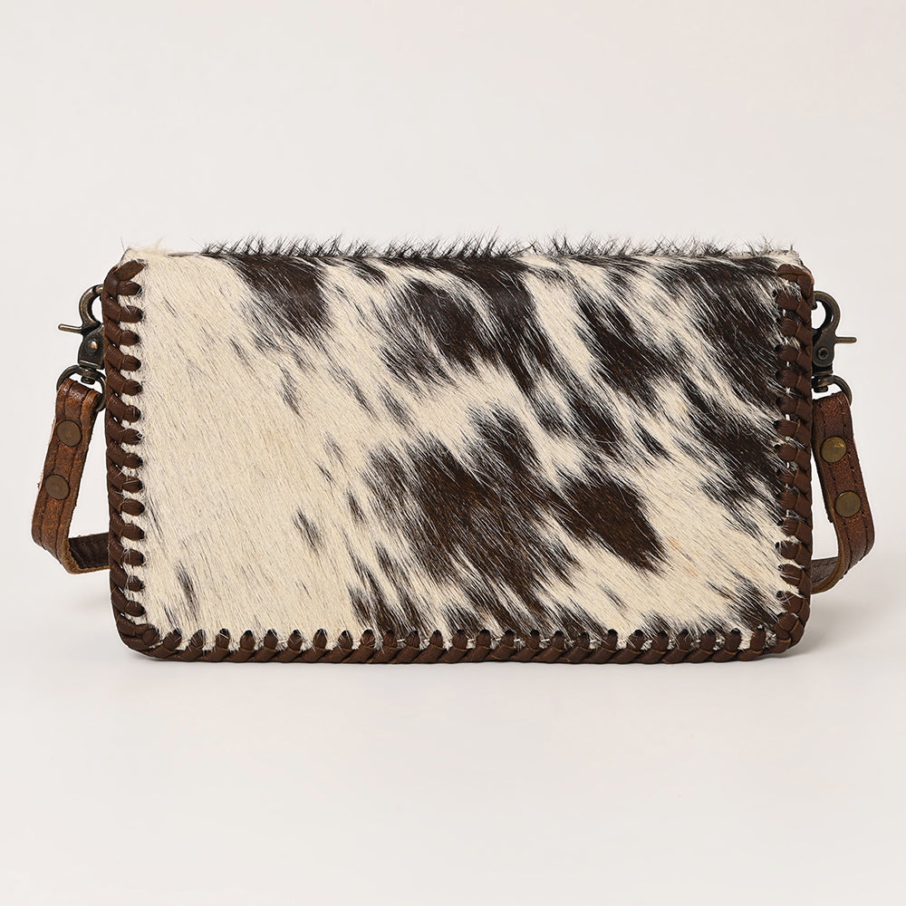 American Darling Clutch Hand Tooled Genuine Leather