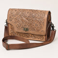 American Darling Hand-Tooled Genuine Leather Bag