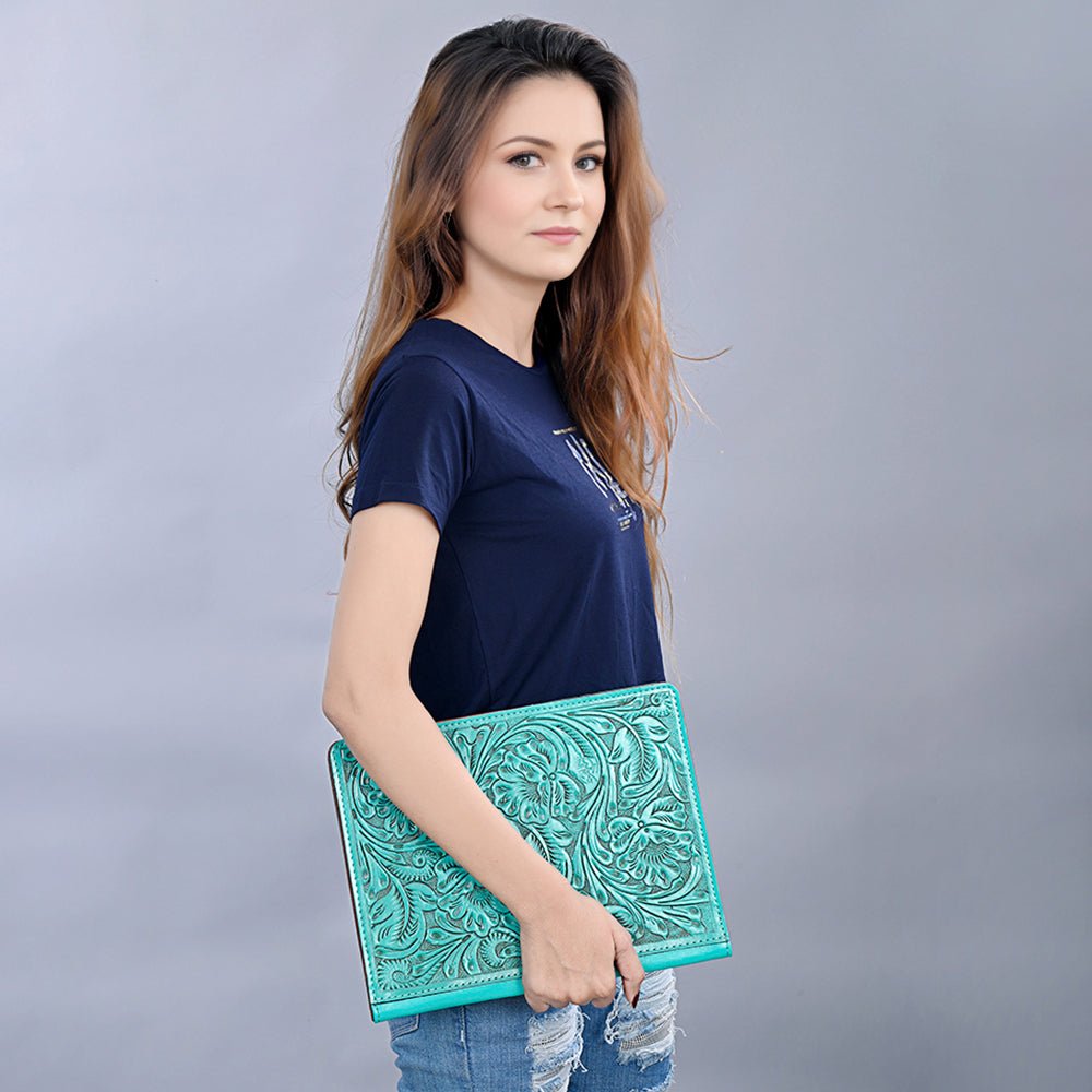 American Darling Hand Tooled Genuine Leather
