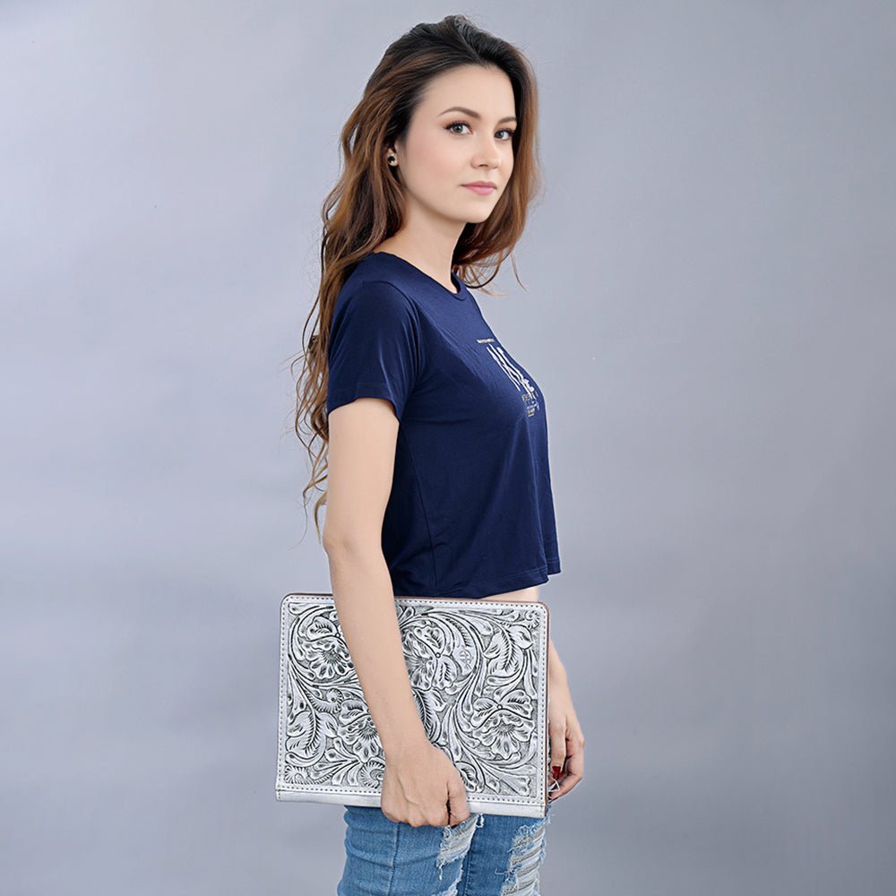 American Darling Hand Tooled Genuine Leather
