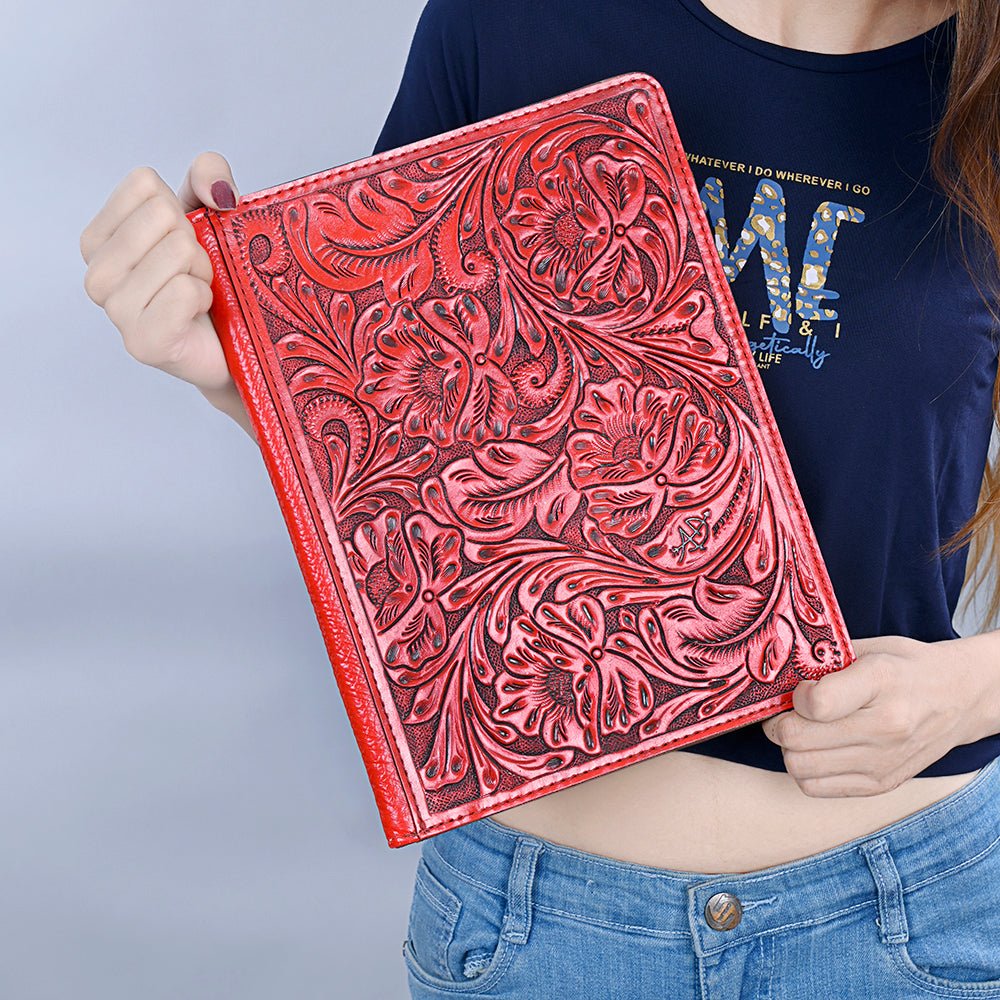 American Darling Hand Tooled Genuine Leather