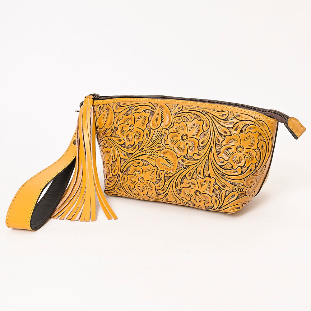 American Darling Hand Tooled Genuine Leather