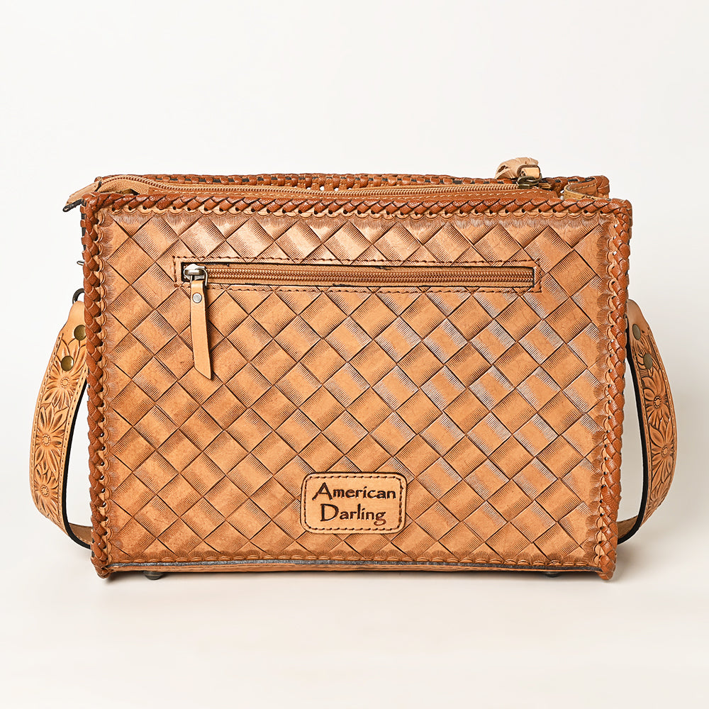 American Darling Hand Tooled Genuine Leather