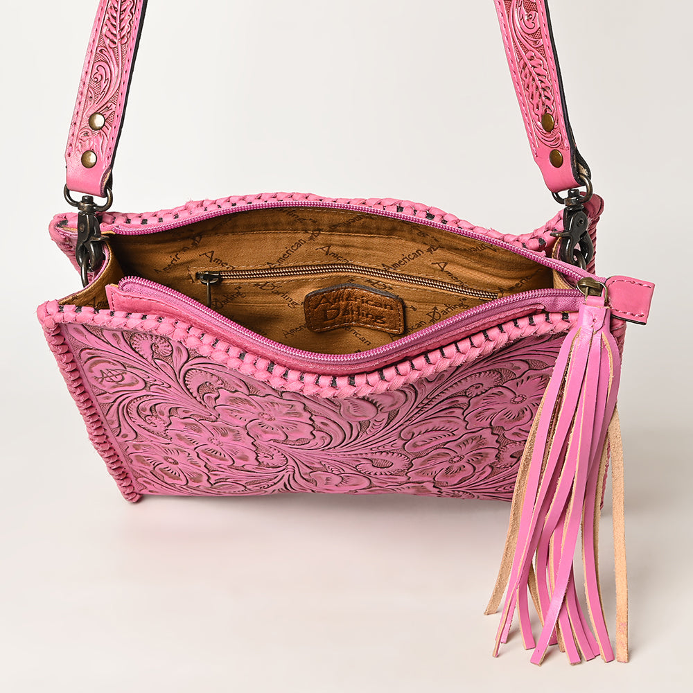 American Darling Hand Tooled Genuine Leather