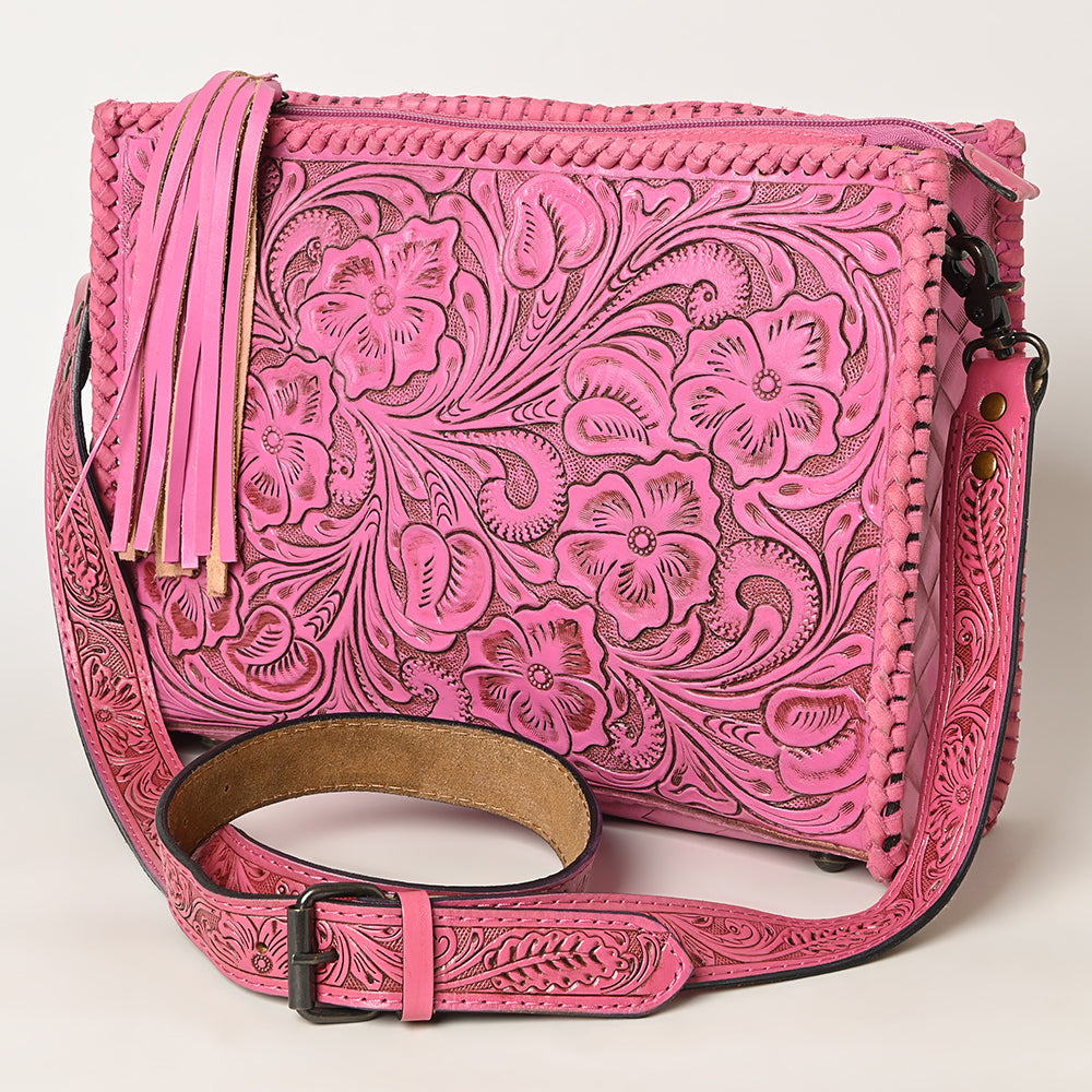American Darling Hand Tooled Genuine Leather