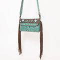 American Darling Crocodile Embossed Genuine Leather Bag