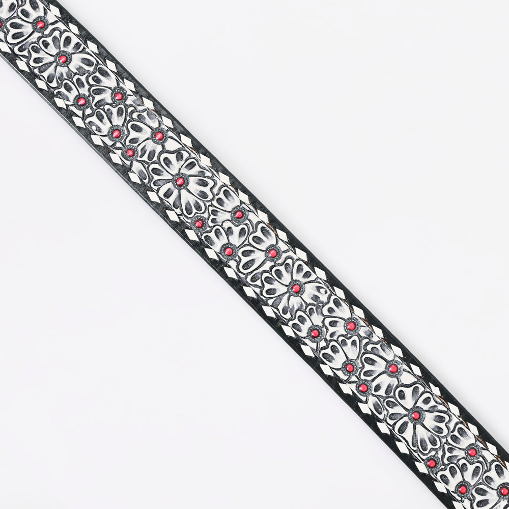 American Darling Beautifully Hand Tooled Genuine American Leather Belt Men and  Women