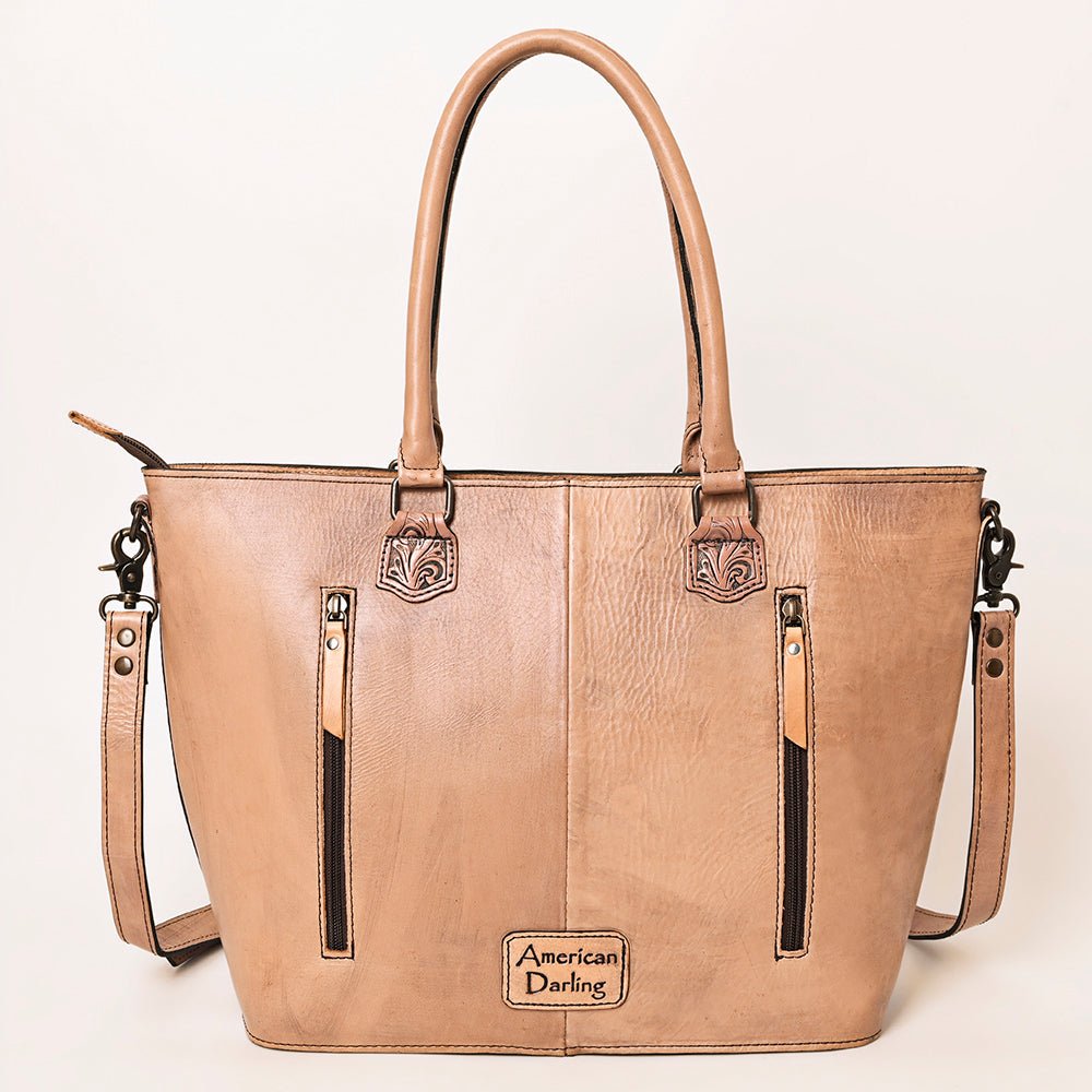 American Darling Hand Tooled Genuine Leather
