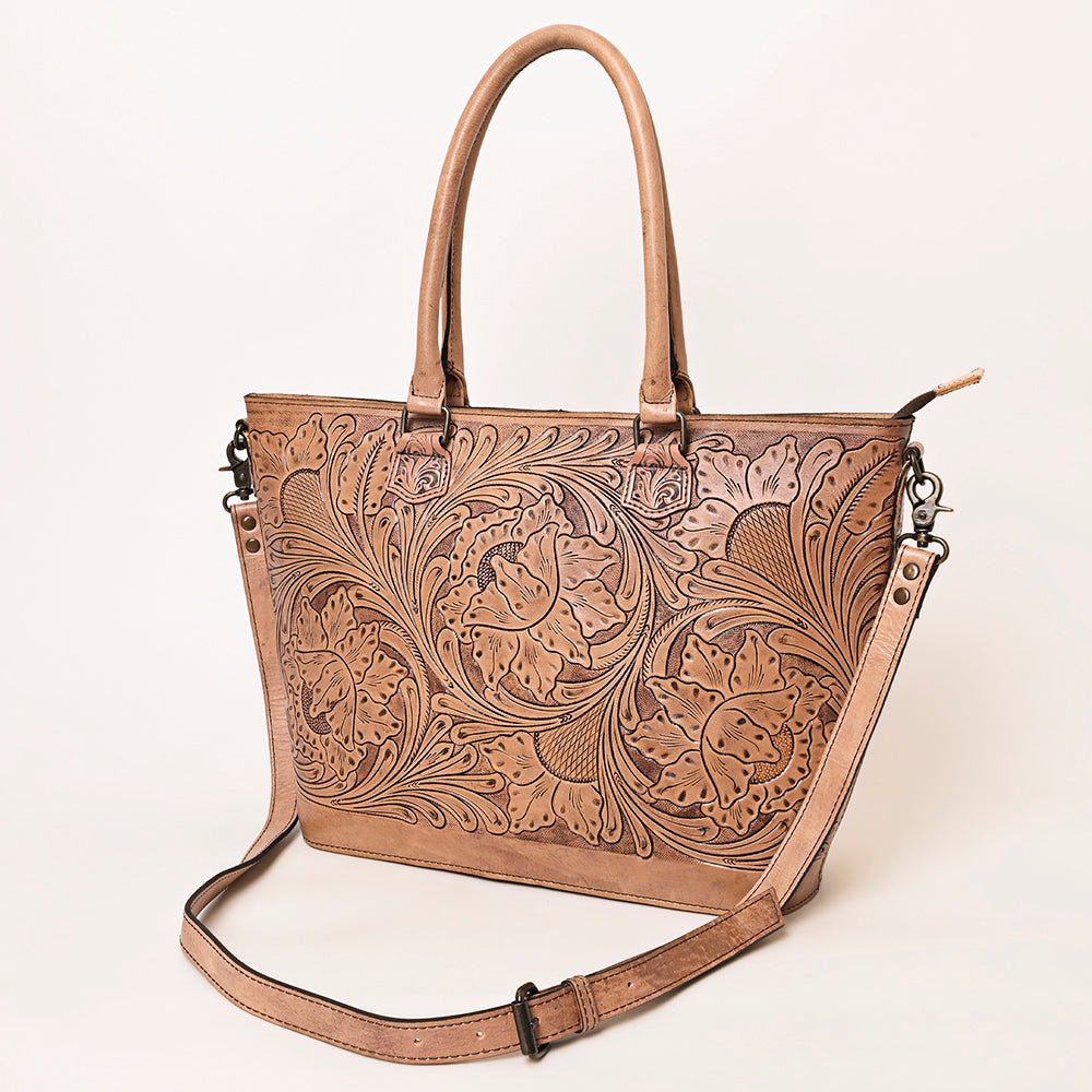 American Darling Hand Tooled Genuine Leather