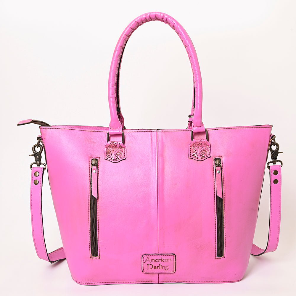 American Darling Hand Tooled Genuine Leather
