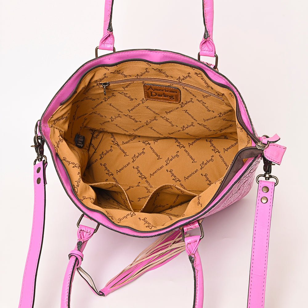 American Darling Hand Tooled Genuine Leather