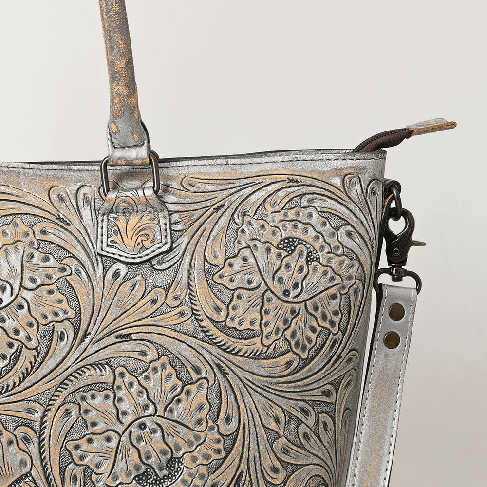 American Darling Hand Tooled Genuine Leather