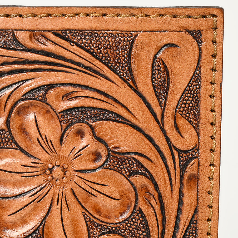 American Darling Hand-Tooled Genuine Leather Bag