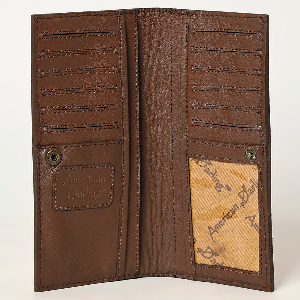 American Darling Hand-Tooled Genuine Leather Bag