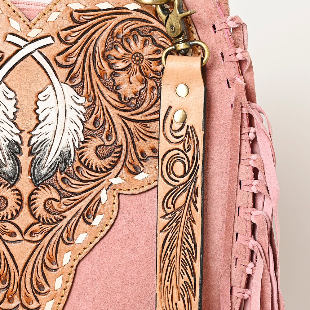 American Darling Hand Tooled Genuine Leather