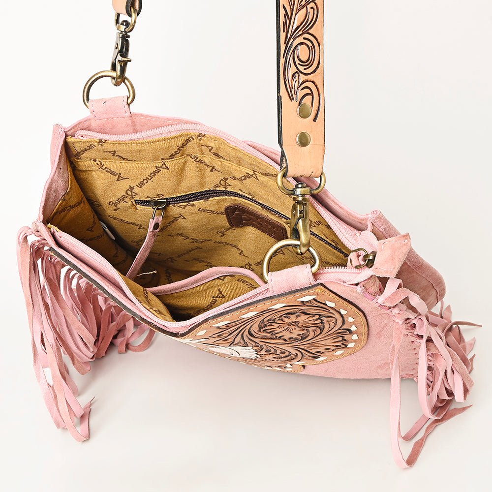 American Darling Hand Tooled Genuine Leather